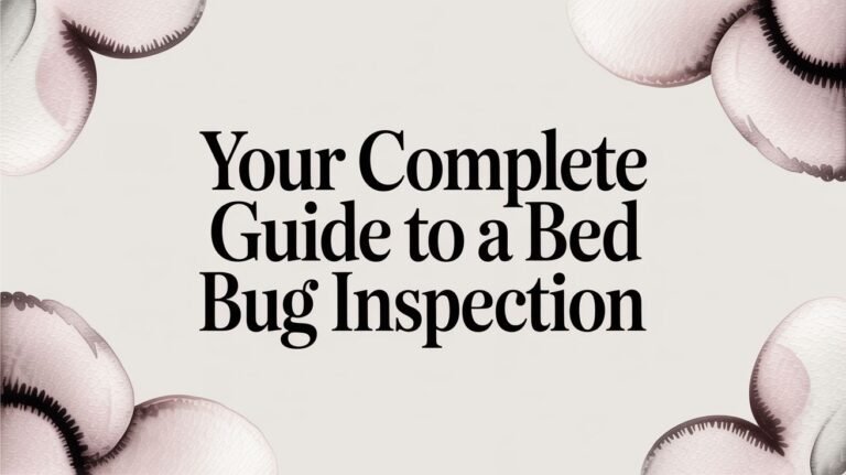 Your Complete Guide to a Bed Bug Inspection